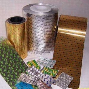 Medicinal aluminum foil